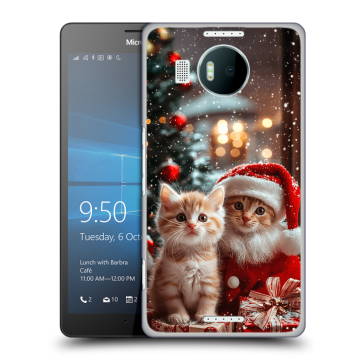 Пластиковый чехол на Microsoft Lumia 950 XL с принтом Новый год Пластиковый чехол на Microsoft Lumia 950 XL с принтом Новый год
