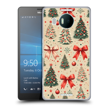 Пластиковый чехол на Microsoft Lumia 950 XL с принтом Новый год Пластиковый чехол на Microsoft Lumia 950 XL с принтом Новый год