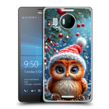 Пластиковый чехол на Microsoft Lumia 950 XL с принтом Новый год Пластиковый чехол на Microsoft Lumia 950 XL с принтом Новый год