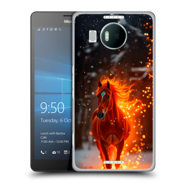 Пластиковый чехол на Microsoft Lumia 950 XL с принтом Новый год Пластиковый чехол на Microsoft Lumia 950 XL с принтом Новый год
