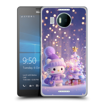 Пластиковый чехол на Microsoft Lumia 950 XL с принтом Новый год Пластиковый чехол на Microsoft Lumia 950 XL с принтом Новый год