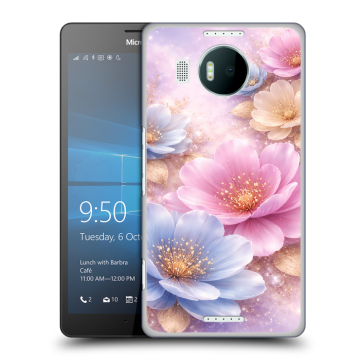 Пластиковый чехол на Microsoft Lumia 950 XL с принтом женский