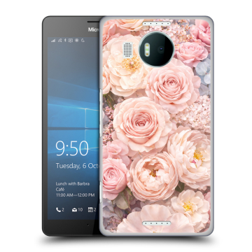 Пластиковый чехол на Microsoft Lumia 950 XL с принтом женский
