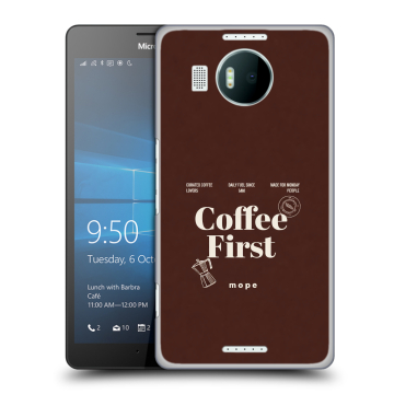 Пластиковый чехол на Microsoft Lumia 950 XL с принтом женский