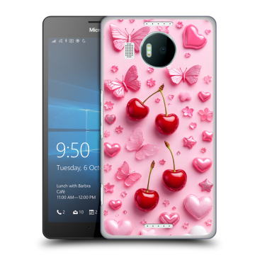 Пластиковый чехол на Microsoft Lumia 950 XL с принтом для девочек