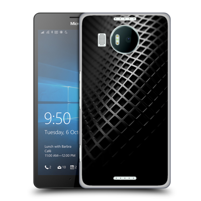 Пластиковый чехол на Microsoft Lumia 950 XL с принтом Текстура металла Пластиковый чехол на Microsoft Lumia 950 XL с принтом Текстура металла