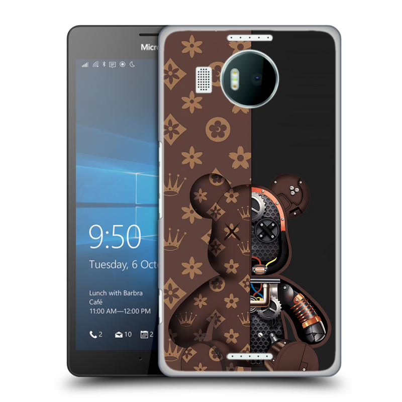 Пластиковый чехол на Microsoft Lumia 950 XL с принтом Луи робот Пластиковый чехол на Microsoft Lumia 950 XL с принтом Луи робот