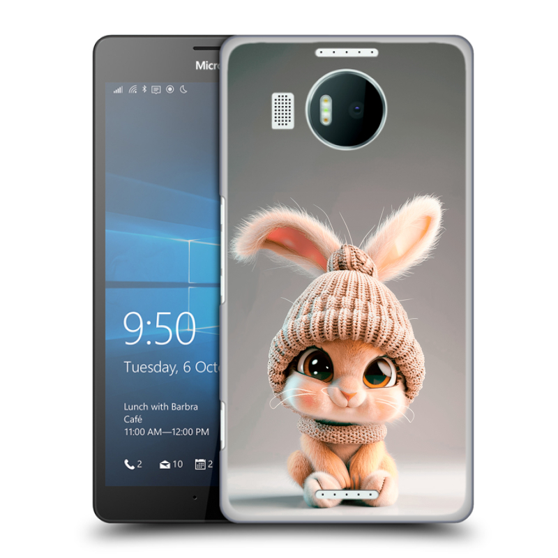 Пластиковый чехол на Microsoft Lumia 950 XL с принтом Кролик Пластиковый чехол на Microsoft Lumia 950 XL с принтом Кролик
