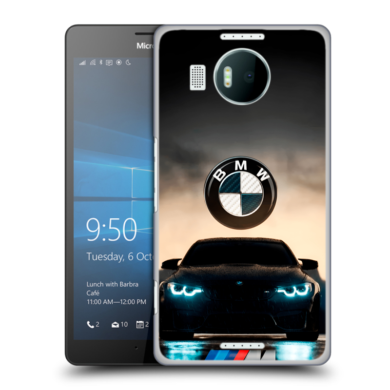 Пластиковый чехол на Microsoft Lumia 950 XL с принтом БМВ BMW Пластиковый чехол на Microsoft Lumia 950 XL с принтом БМВ BMW