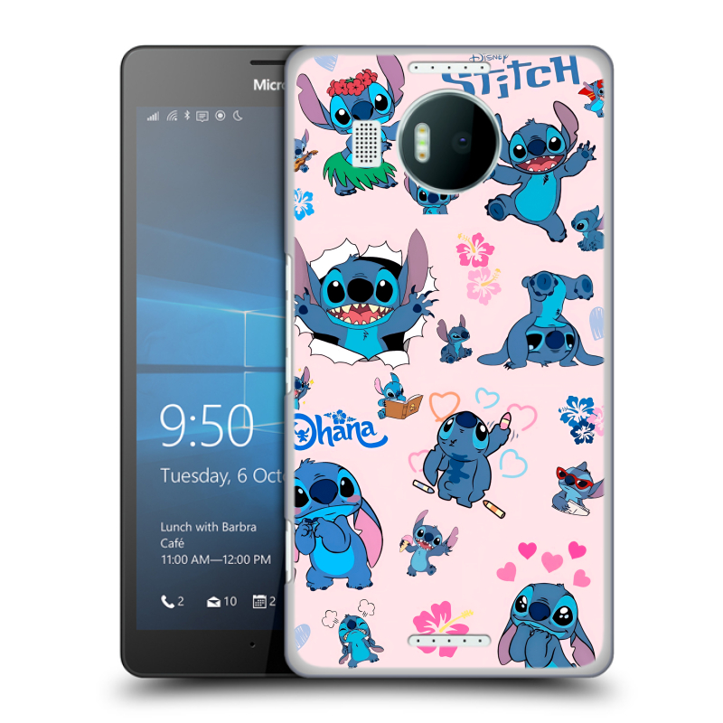 Пластиковый чехол на Microsoft Lumia 950 XL с принтом Лило и Стич Пластиковый чехол на Microsoft Lumia 950 XL с принтом Лило и Стич