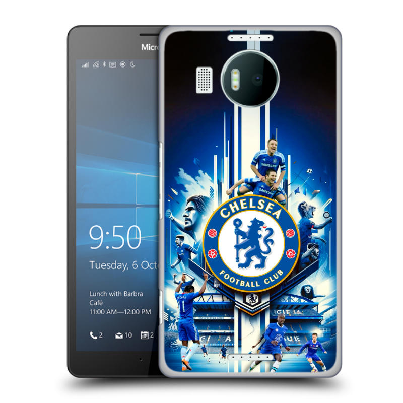 Пластиковый чехол на Microsoft Lumia 950 XL с принтом Chelsea Челси Пластиковый чехол на Microsoft Lumia 950 XL с принтом Chelsea Челси