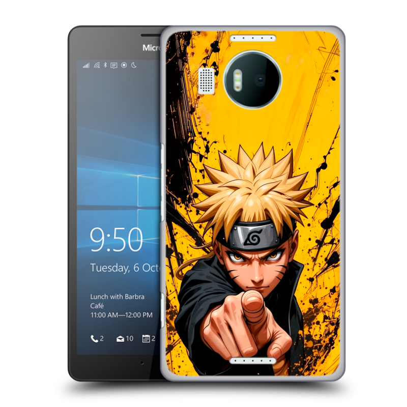 Пластиковый чехол на Microsoft Lumia 950 XL с принтом Naruto Наруто Пластиковый чехол на Microsoft Lumia 950 XL с принтом Naruto Наруто