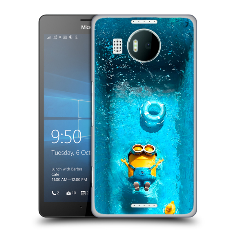 Пластиковый чехол на Microsoft Lumia 950 XL с принтом Миньоны Пластиковый чехол на Microsoft Lumia 950 XL с принтом Миньоны