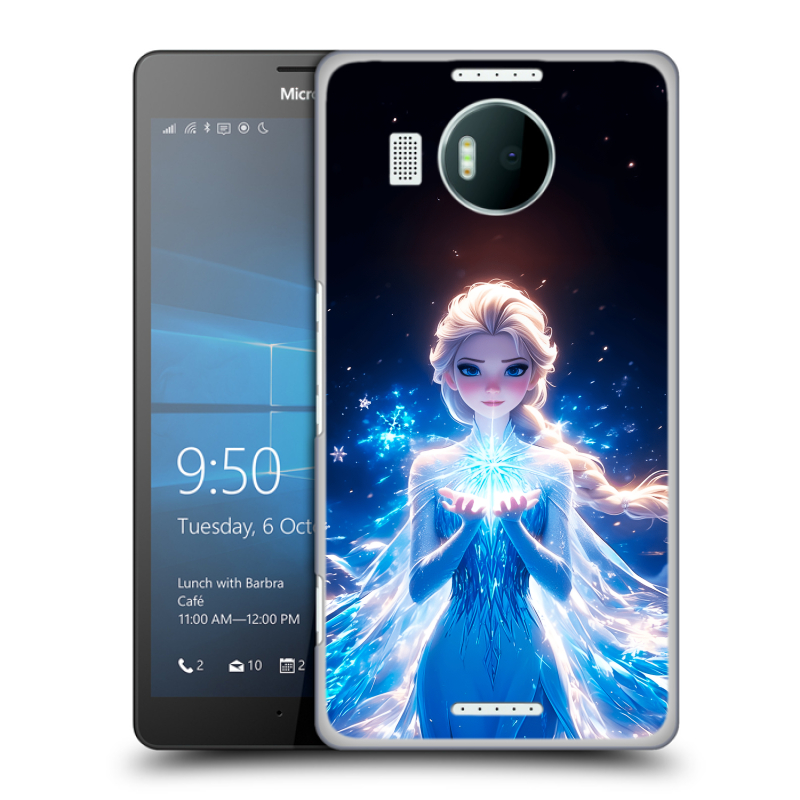 Пластиковый чехол на Microsoft Lumia 950 XL с принтом Холодное сердце Frozen Пластиковый чехол на Microsoft Lumia 950 XL с принтом Холодное сердце Frozen