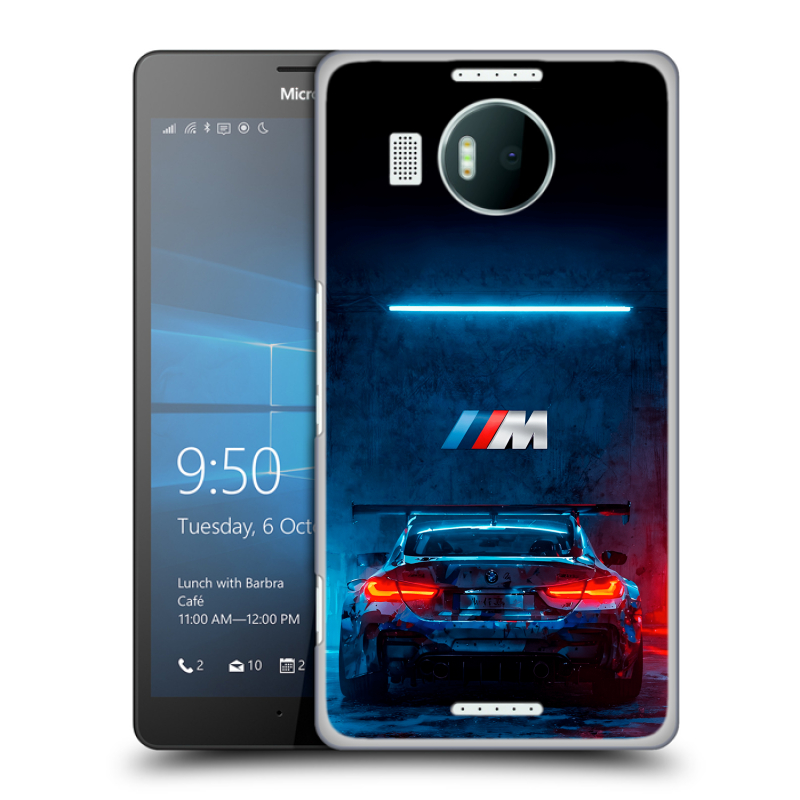 Пластиковый чехол на Microsoft Lumia 950 XL с принтом BMW БМВ Пластиковый чехол на Microsoft Lumia 950 XL с принтом BMW БМВ