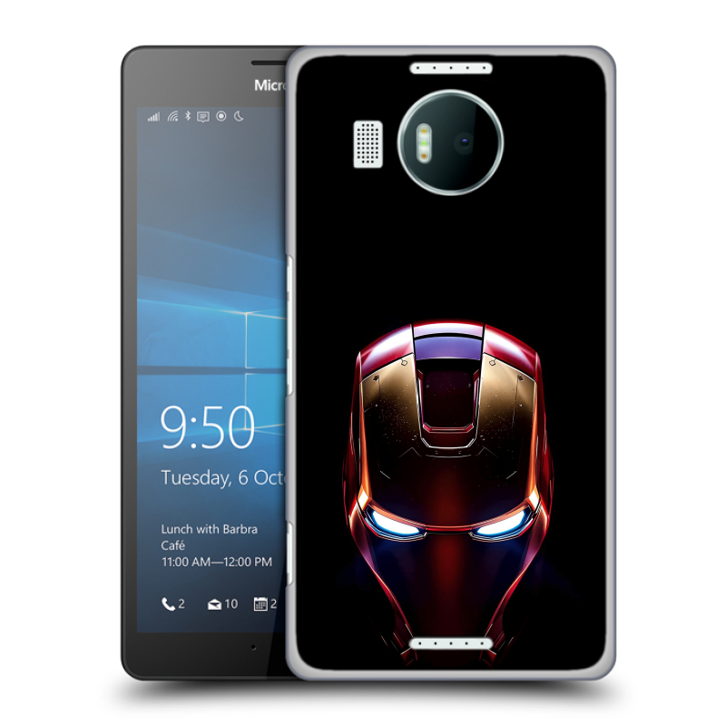 Пластиковый чехол на Microsoft Lumia 950 XL с принтом IronMan Железный человек Пластиковый чехол на Microsoft Lumia 950 XL с принтом IronMan Железный человек
