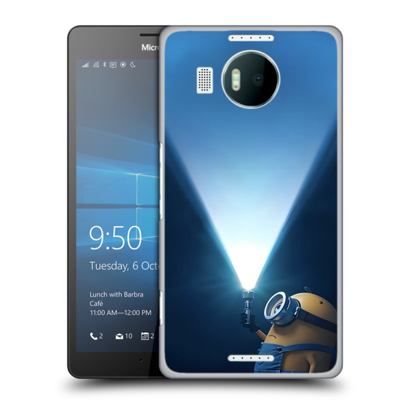 Пластиковый чехол на Microsoft Lumia 950 XL с принтом Миньоны Пластиковый чехол на Microsoft Lumia 950 XL с принтом Миньоны