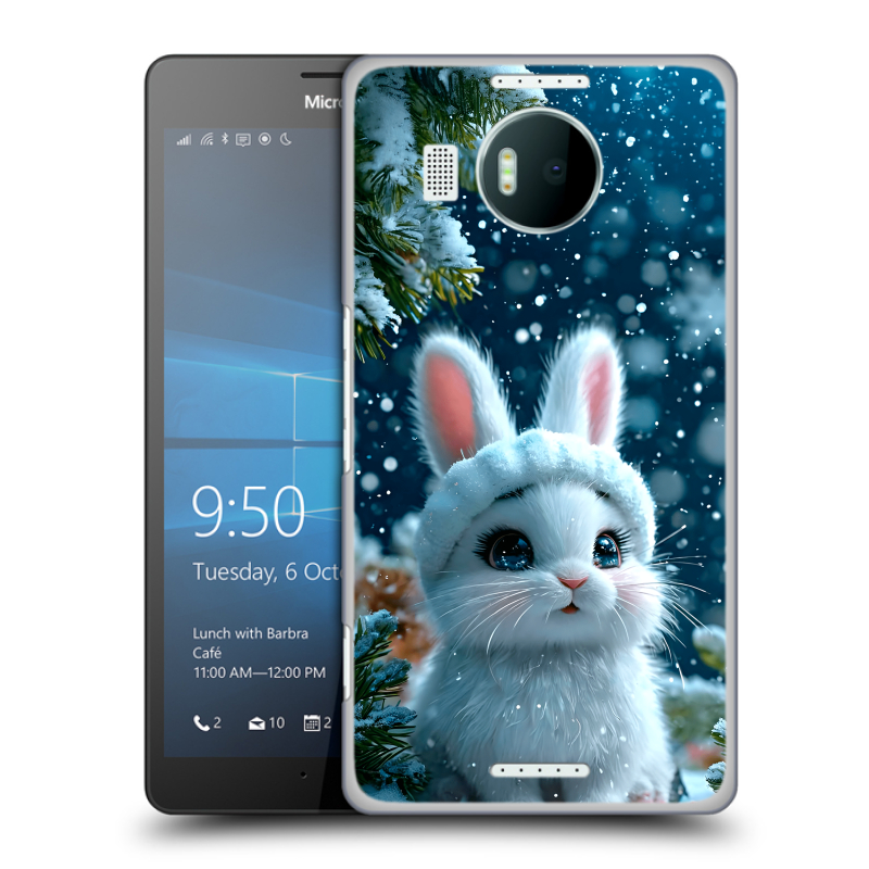 Пластиковый чехол на Microsoft Lumia 950 XL с принтом Новый год Пластиковый чехол на Microsoft Lumia 950 XL с принтом Новый год