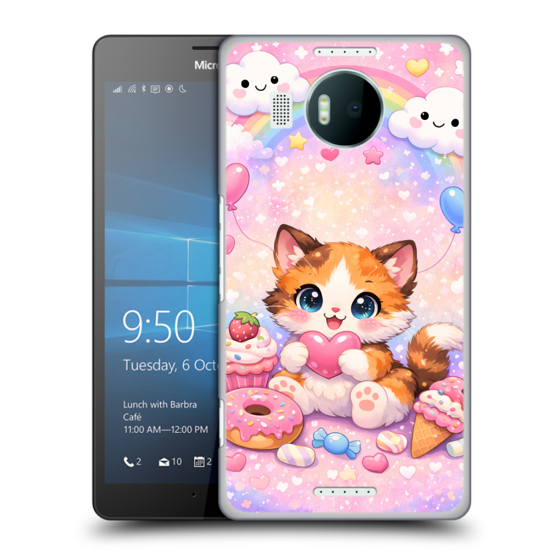 Пластиковый чехол на Microsoft Lumia 950 XL с принтом для девочек Пластиковый чехол на Microsoft Lumia 950 XL с принтом для девочек