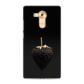 Силиконовый чехол на Huawei Mate 8 с принтом Черная клубника Силиконовый чехол на Huawei Mate 8 с принтом Черная клубника