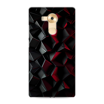 Силиконовый чехол на Huawei Mate 8 с принтом Абстракция Силиконовый чехол на Huawei Mate 8 с принтом Абстракция