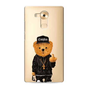 Силиконовый чехол на Huawei Mate 8 с принтом Мишка Силиконовый чехол на Huawei Mate 8 с принтом Мишка