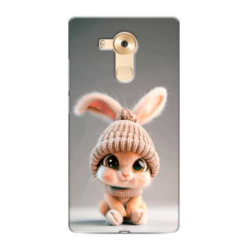 Силиконовый чехол на Huawei Mate 8 с принтом Кролик
