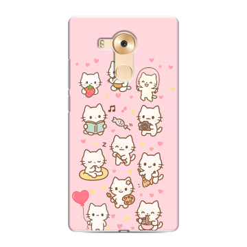 Силиконовый чехол на Huawei Mate 8 с принтом Hello Kitty Хелоу Кити Силиконовый чехол на Huawei Mate 8 с принтом Hello Kitty Хелоу Кити