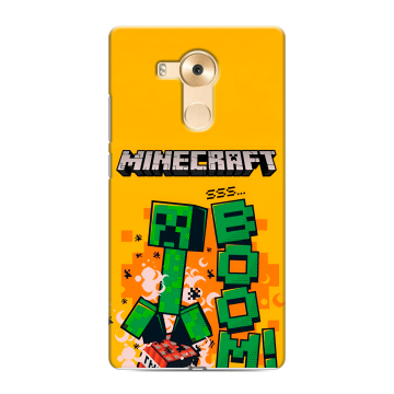 Силиконовый чехол на Huawei Mate 8 с принтом Майнкрафт Minecraft Силиконовый чехол на Huawei Mate 8 с принтом Майнкрафт Minecraft