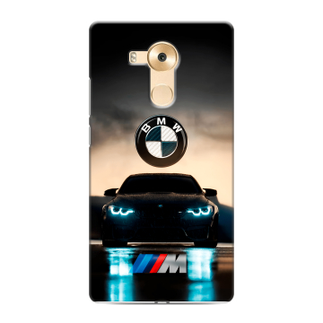 Силиконовый чехол на Huawei Mate 8 с принтом БМВ BMW