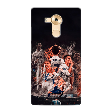 Силиконовый чехол на Huawei Mate 8 с принтом Реал Роналдо Real Ronaldo
