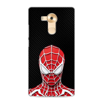 Силиконовый чехол на Huawei Mate 8 с принтом человек паук spiderman