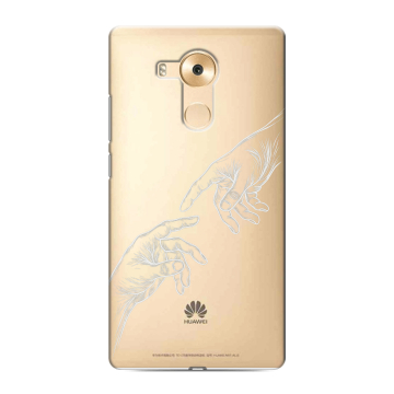 Силиконовый чехол на Huawei Mate 8 с принтом Сотворение мира Силиконовый чехол на Huawei Mate 8 с принтом Сотворение мира