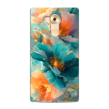 Силиконовый чехол на Huawei Mate 8 с принтом Цветы Силиконовый чехол на Huawei Mate 8 с принтом Цветы