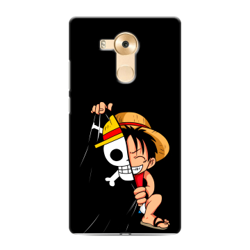 Силиконовый чехол на Huawei Mate 8 с принтом One Piece Ван Пис Силиконовый чехол на Huawei Mate 8 с принтом One Piece Ван Пис