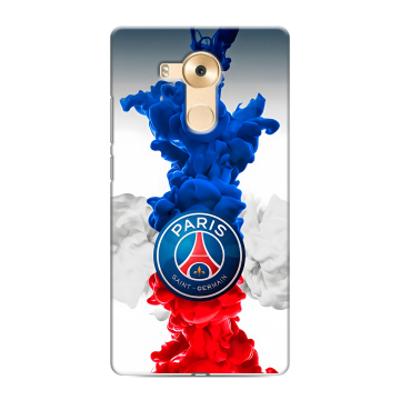 Силиконовый чехол на Huawei Mate 8 с принтом PSG ПСЖ Силиконовый чехол на Huawei Mate 8 с принтом PSG ПСЖ