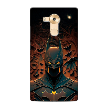 Силиконовый чехол на Huawei Mate 8 с принтом Batman Бэтмен Силиконовый чехол на Huawei Mate 8 с принтом Batman Бэтмен