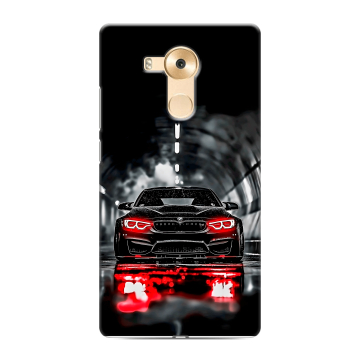 Силиконовый чехол на Huawei Mate 8 с принтом BMW БМВ