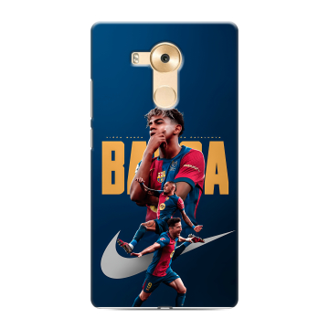 Силиконовый чехол на Huawei Mate 8 с принтом Барселона Barca Yamal Силиконовый чехол на Huawei Mate 8 с принтом Барселона Barca Yamal