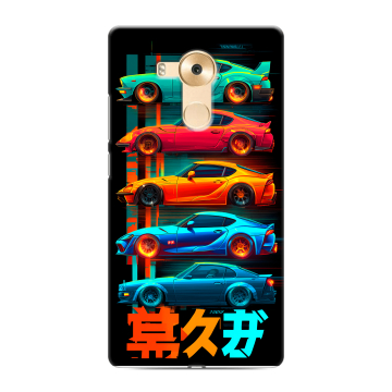 Силиконовый чехол на Huawei Mate 8 с принтом машины тачки Силиконовый чехол на Huawei Mate 8 с принтом машины тачки