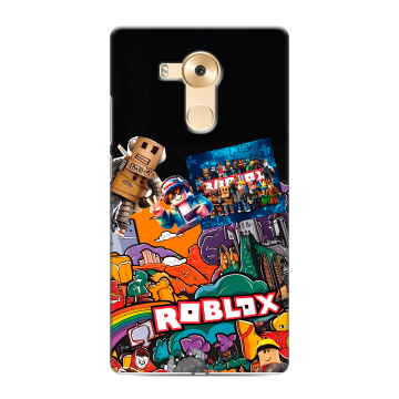 Силиконовый чехол на Huawei Mate 8 с принтом Roblox Роблокс Силиконовый чехол на Huawei Mate 8 с принтом Roblox Роблокс