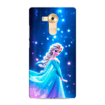 Силиконовый чехол на Huawei Mate 8 с принтом Холодное сердце Frozen Силиконовый чехол на Huawei Mate 8 с принтом Холодное сердце Frozen