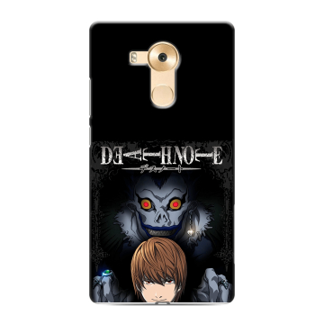 Силиконовый чехол на Huawei Mate 8 с принтом Death note Тетрадь смерти Силиконовый чехол на Huawei Mate 8 с принтом Death note Тетрадь смерти