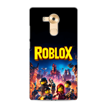 Силиконовый чехол на Huawei Mate 8 с принтом Roblox Роблокс Силиконовый чехол на Huawei Mate 8 с принтом Roblox Роблокс