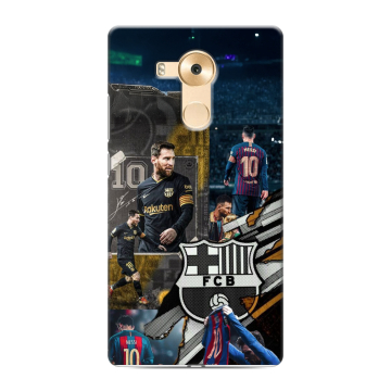 Силиконовый чехол на Huawei Mate 8 с принтом Messi Barcelona Силиконовый чехол на Huawei Mate 8 с принтом Messi Barcelona