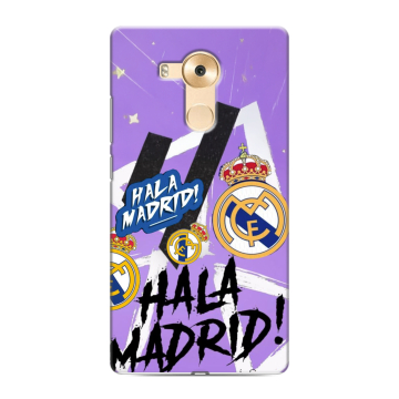 Силиконовый чехол на Huawei Mate 8 с принтом Real Madrid Реал Мадрид Силиконовый чехол на Huawei Mate 8 с принтом Real Madrid Реал Мадрид