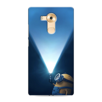 Силиконовый чехол на Huawei Mate 8 с принтом Миньоны Силиконовый чехол на Huawei Mate 8 с принтом Миньоны
