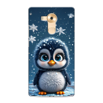 Силиконовый чехол на Huawei Mate 8 с принтом Новый год Силиконовый чехол на Huawei Mate 8 с принтом Новый год