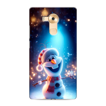 Силиконовый чехол на Huawei Mate 8 с принтом Новый год Силиконовый чехол на Huawei Mate 8 с принтом Новый год
