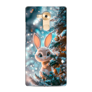 Силиконовый чехол на Huawei Mate 8 с принтом Новый год Силиконовый чехол на Huawei Mate 8 с принтом Новый год